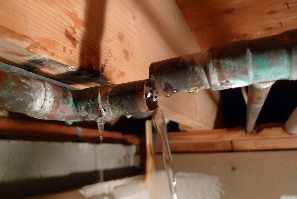 Burst pipe repair