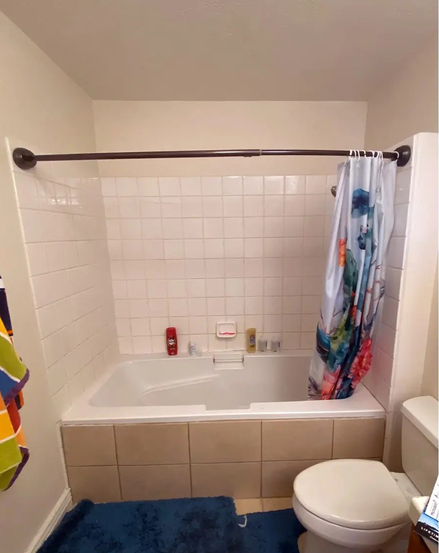 Sowerby Bridge wet room before